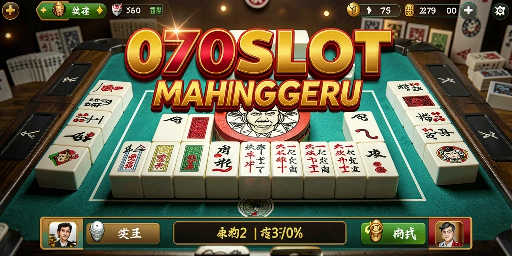 Screenshot 070SLOT menampilkan gameplay seru dari permainan Mahjong.