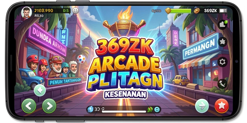 Screenshot gameplay 369ZK menunjukkan aksi seru dalam permainan Arcade.