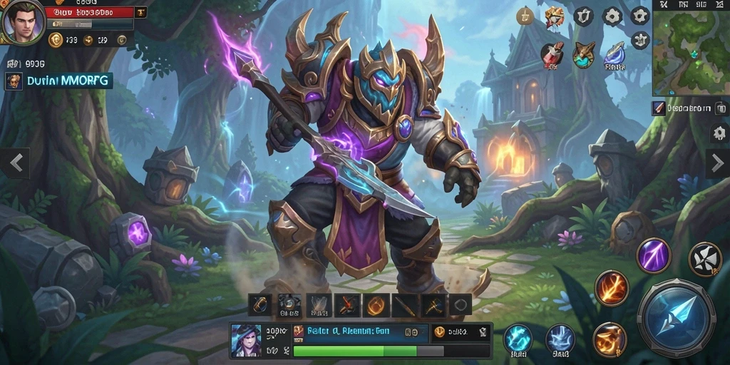 Tampilan gameplay seru di dunia fantasi 9939.