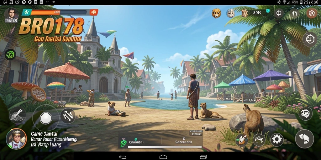 Tampilan gameplay BRO178 yang menarik dan penuh warna.
