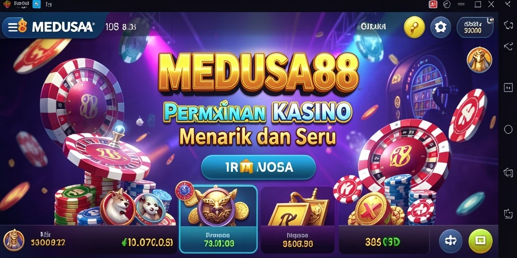 Screenshot MEDUSA88 menampilkan gameplay yang seru dan interaktif.