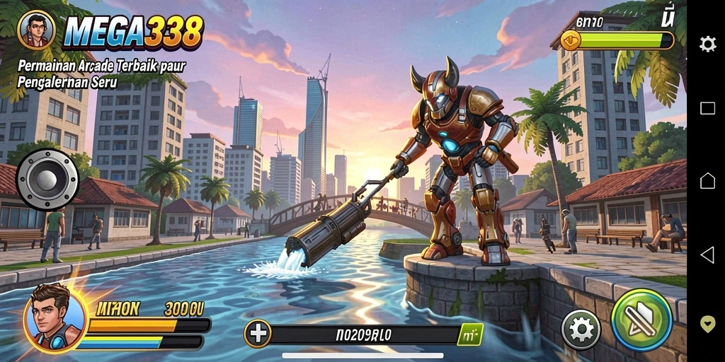 Tampilan gameplay MEGA338 yang menarik dan penuh tantangan.